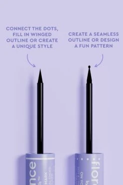 On Your Mark Dot & Line Dual-Ended Liquid Eyeliner -Justcuts Online Shop FBM OnYourMark DualEyeliner CloseUpComparison SidebySide 2700x4070 80f58802 79f2 4e60 a1a9 057b6cb4f97c
