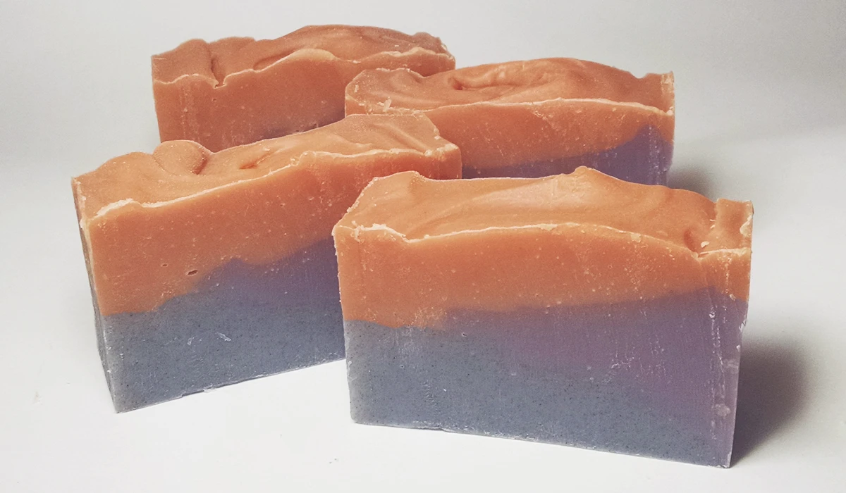 Lavender Sunset | Organic Handmade Soap 4 Lavender Sunset | Organic Handmade Soap - Image 2